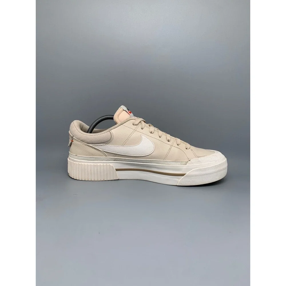 Nike Court Legacy Lift Sanddrift‎ Shoes DM7590-200 Women's Sz 12